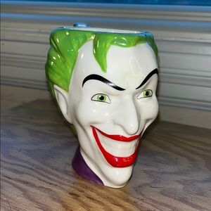 Joker Ceramic Mug with Green‎ Hair Zack DC Comics Batman
